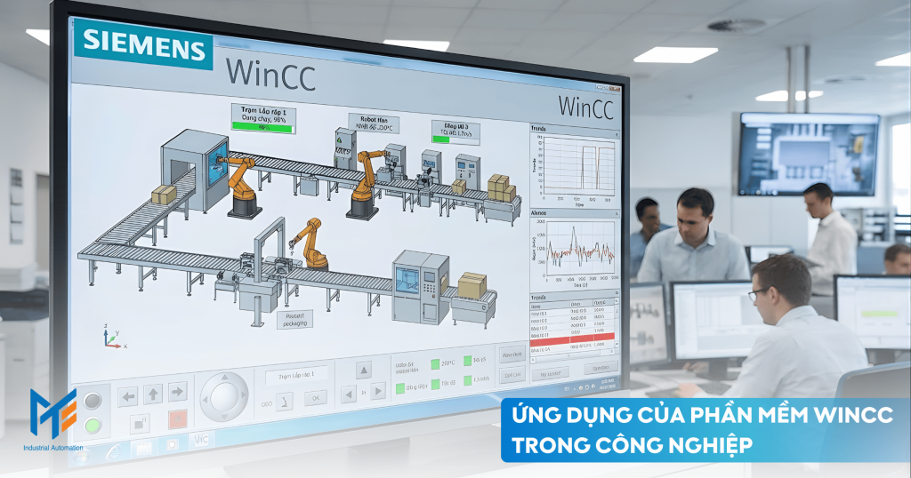 Ứng dụng của phần mềm WINCC trong công nghiệp
