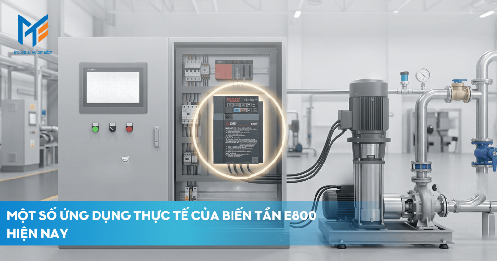 Ứng dụng thực tế của biến tần Mitsubishi hiện nay