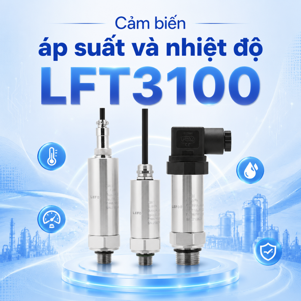 Cảm biến áp suất và nhiệt độ LFT3100
