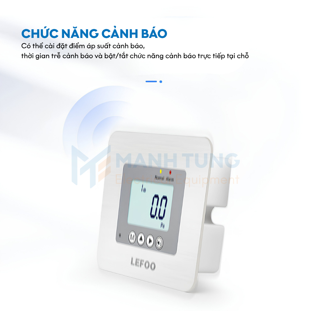 Chức năng Cảm biến chênh lệch áp suất LFM55