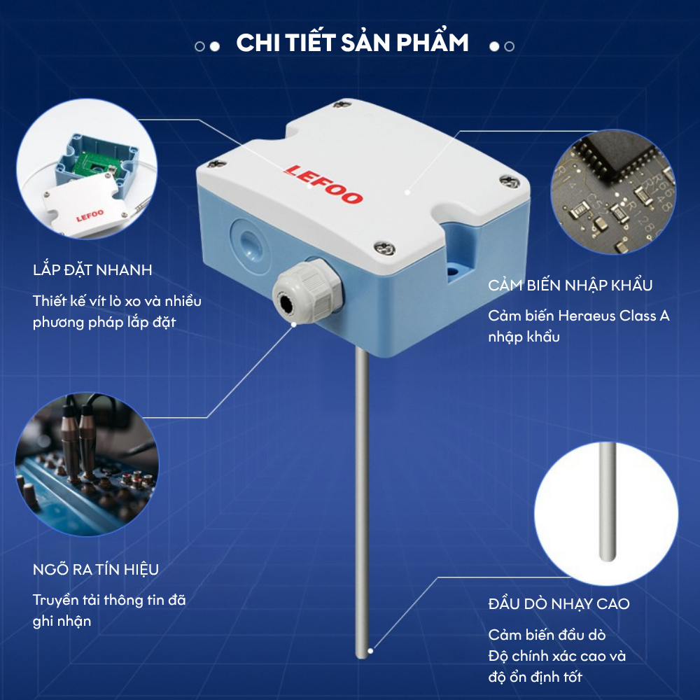 Đặc điểm Cảm biến nhiệt độ LFW10