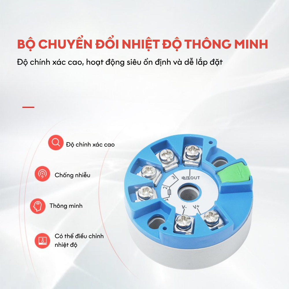 Đặc điểm Cảm biến nhiệt độ bọc thép LFW20