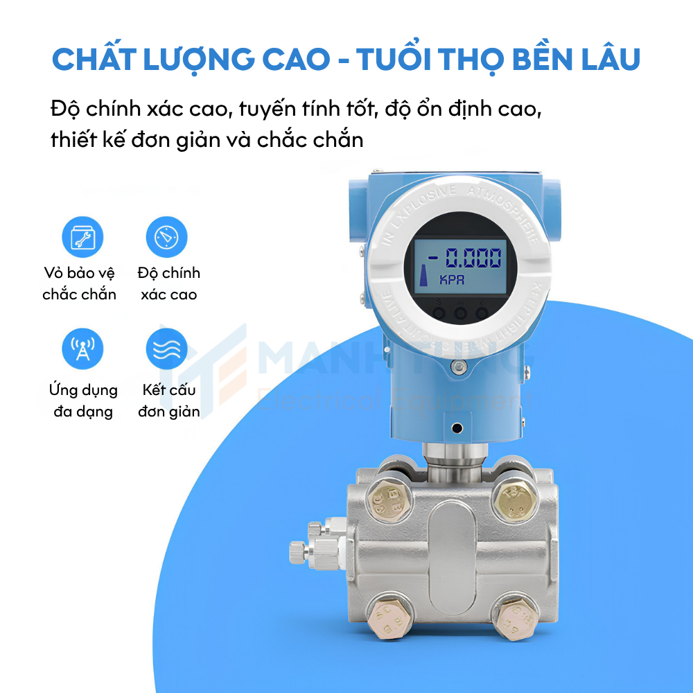 Đặc điểm nổi bật cảm biến áp suất Silicon đơn tinh thể LFT710