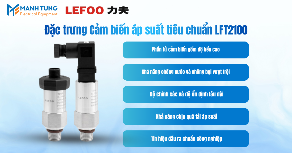 Đặc trưng Cảm biến áp suất kỹ thuật số LFT2800