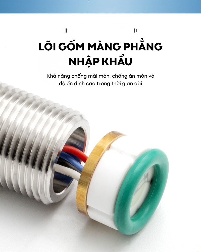 Lỡi Cảm biến áp suất nước chống ăn mòn LFT3080