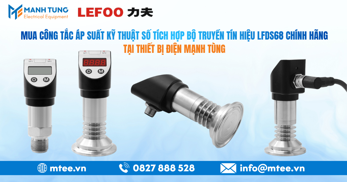 Mua Công tắc áp suất kỹ thuật số tích hợp bộ truyền tín hiệu LFDS68 ở đâu uy tín