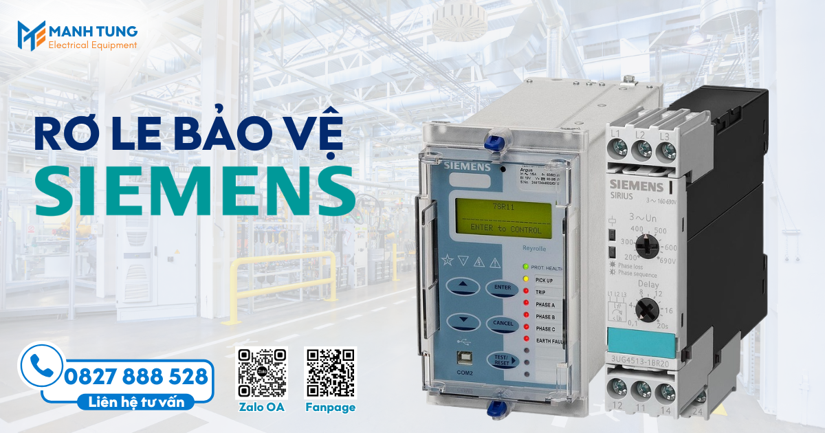 Rơ le bảo vệ Siemens