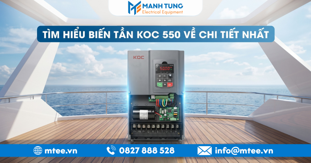 Tìm hiểu biến tần KOC 550 về chi tiết nhất