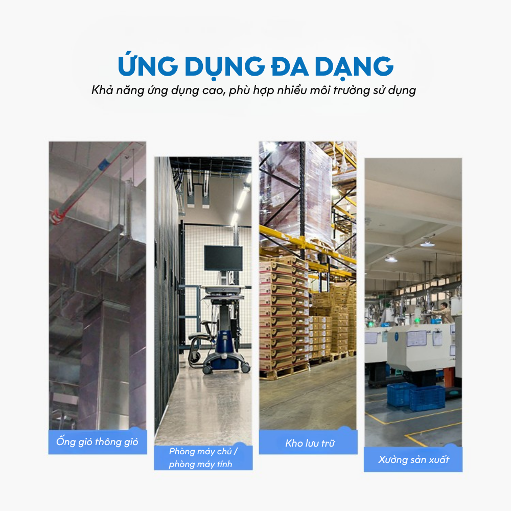 Ứng dụng Đầu dò cảm biến nhiệt độ độ ẩm LFH51