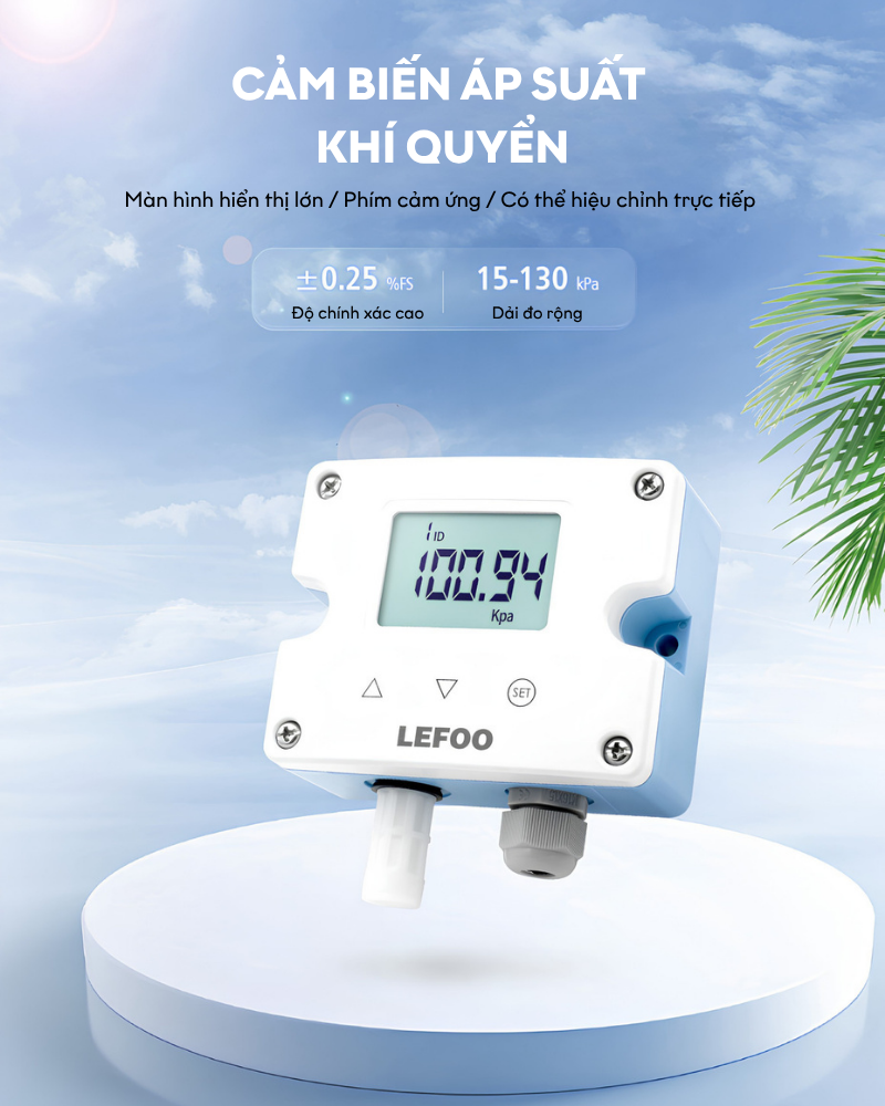 Ưu điểm Cảm biến chênh lệch áp suất LFM57