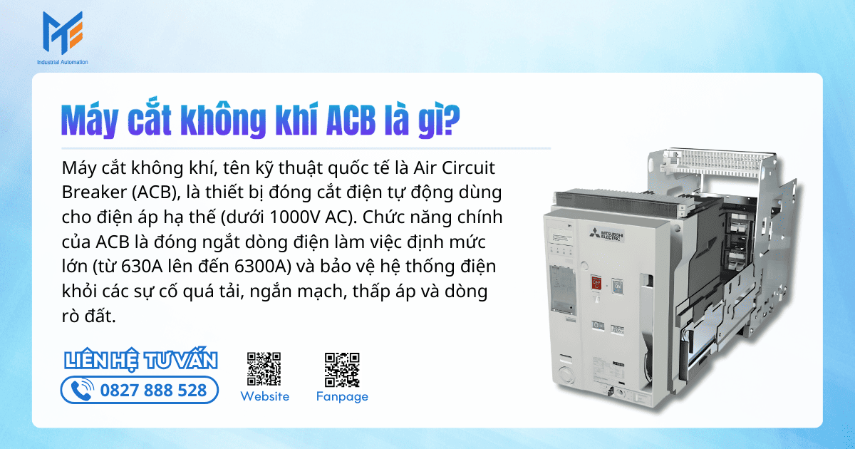 Máy cắt không khí ACB là gì?