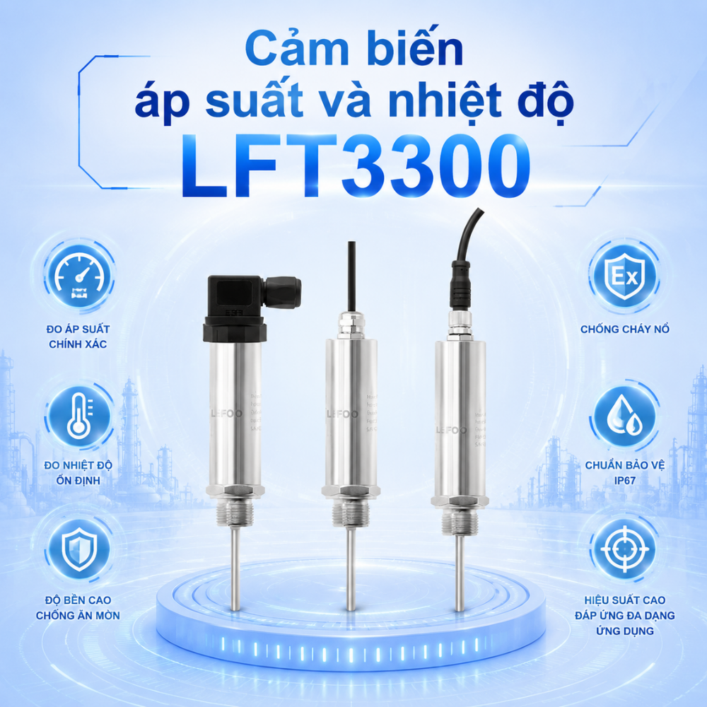Cảm biến áp suất và nhiệt độ LFT3300