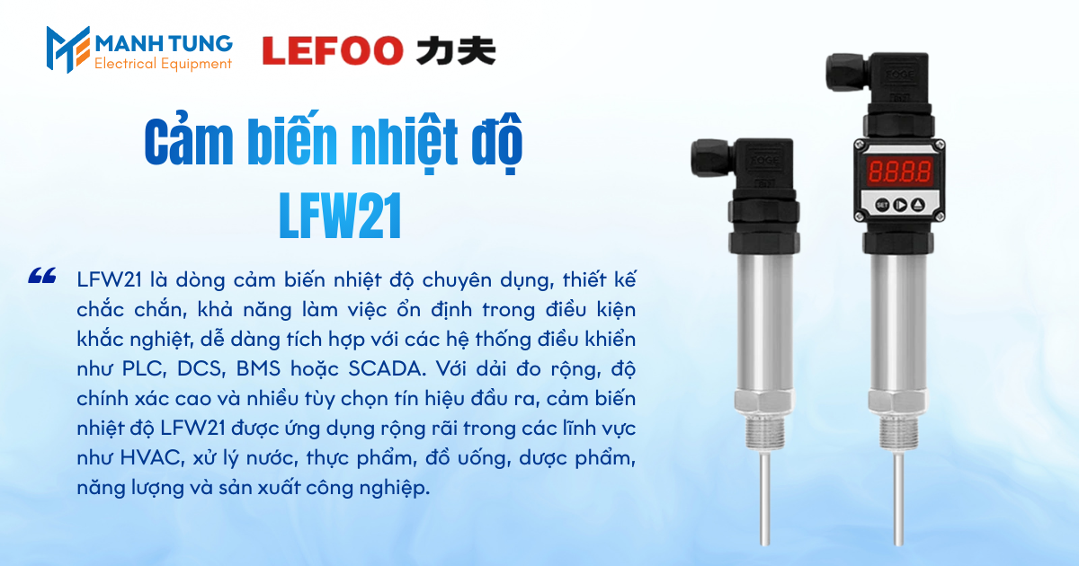 Giới thiệu Cảm biến nhiệt độ LFW21