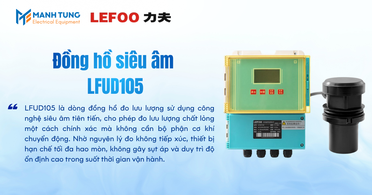 Giới thiệu Đồng hồ siêu âm LFUD105