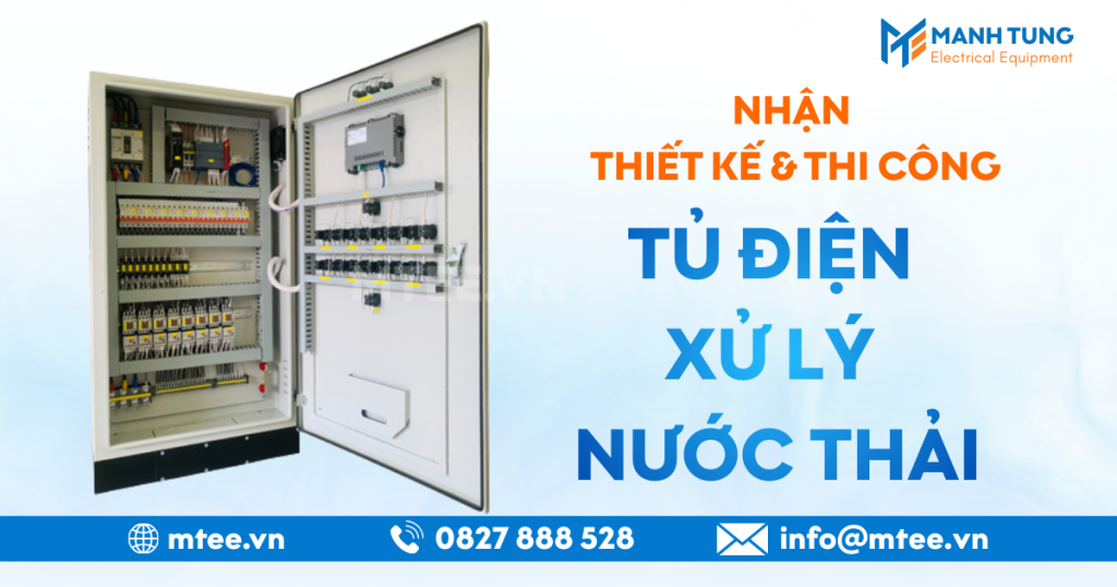 Thi công Tủ điện xử lý nước thải