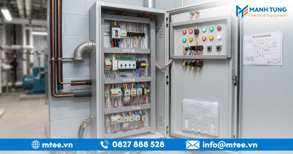 Thi công tủ điện điều khiển FCU