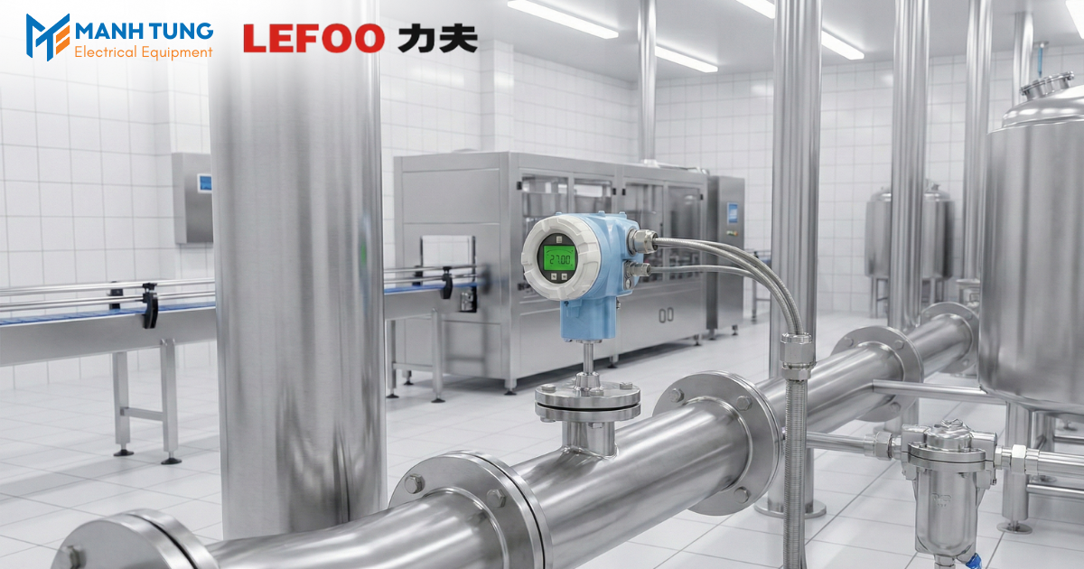 Ứng dụng Cảm biến nhiệt độ chống cháy nổ LFW70