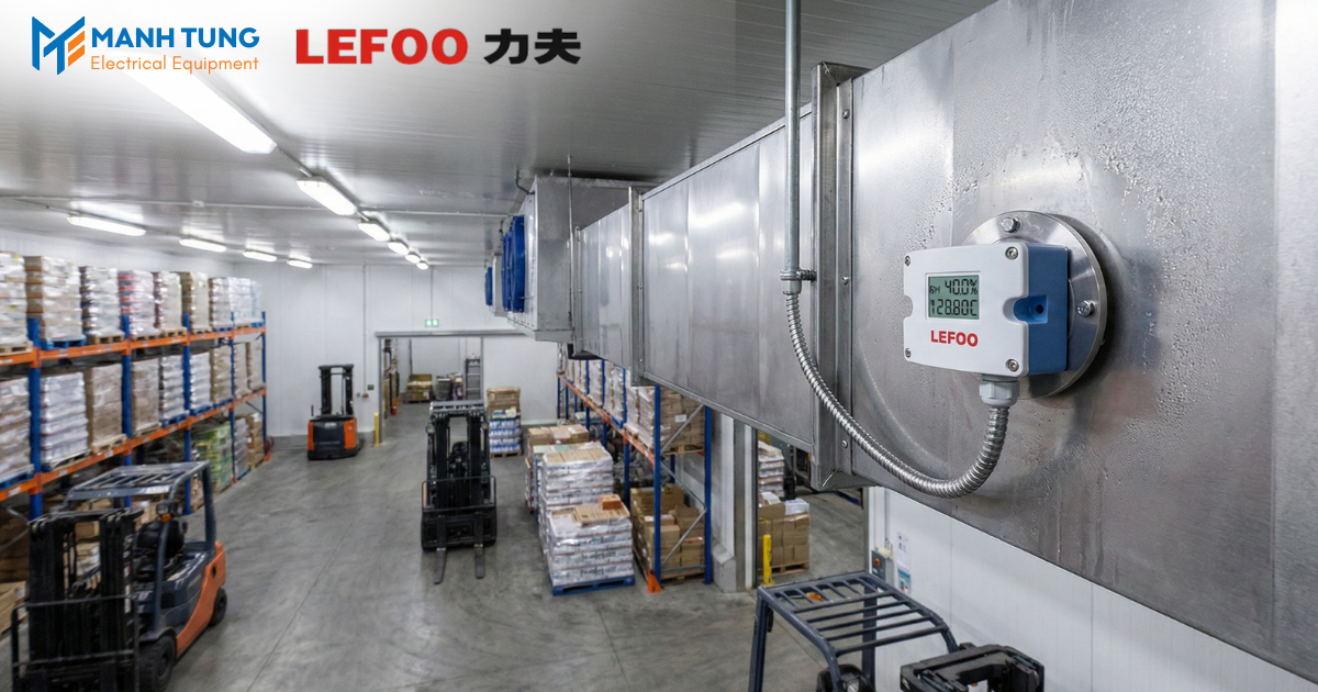Ứng dụng Cảm biến nhiệt độ độ ẩm công nghiệp LFH30