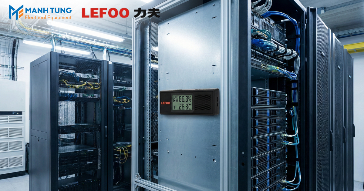 Ứng dụng Cảm biến nhiệt độ độ ẩm gắn từ LFH60