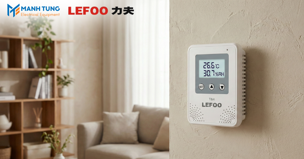 Ứng dụng Cảm biến nhiệt độ độ ẩm trong nhà LFH21