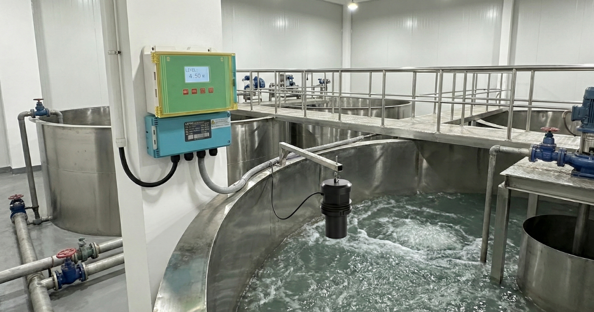 Ứng dụng Đồng hồ siêu âm tách rời LFUD102