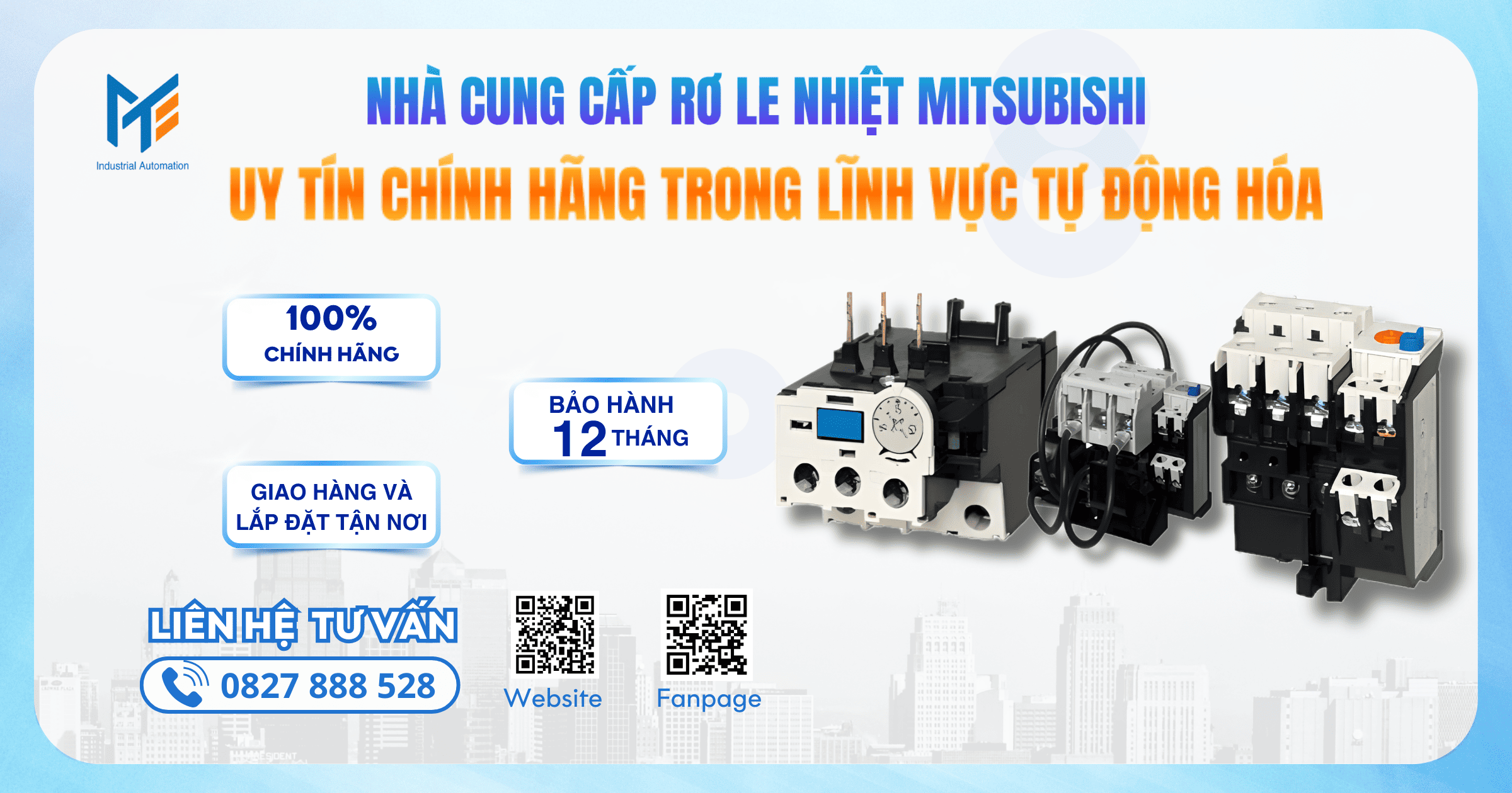 Mạnh Tùng nhà cung cấp Rơ le nhiệt Mitsubishi uy tín chính hãng