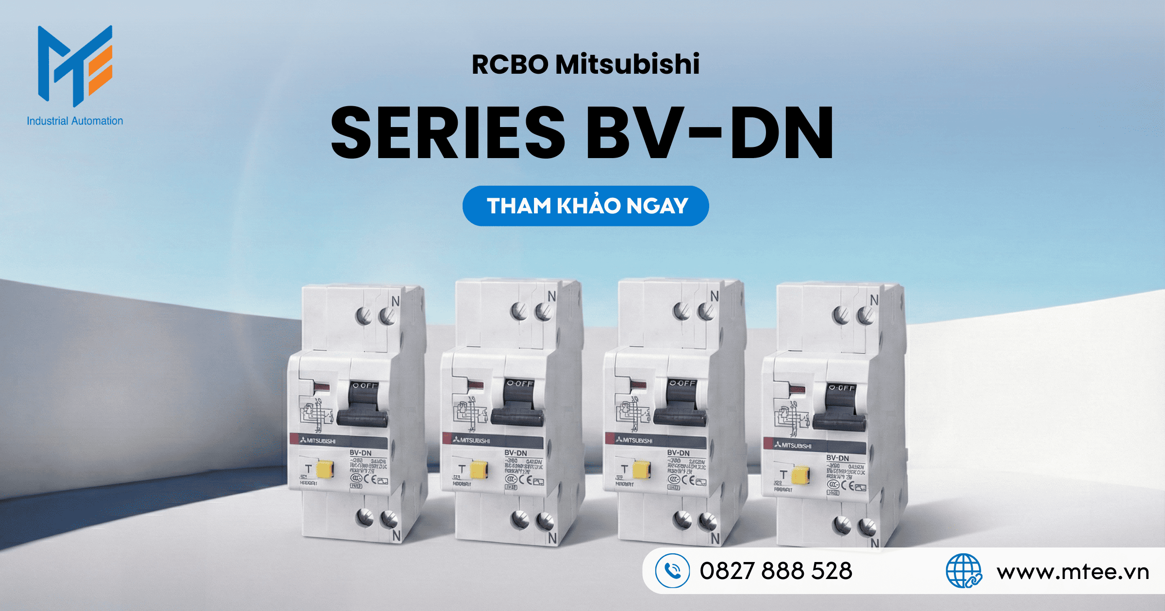 RCBO Mitsubishi BV-DN