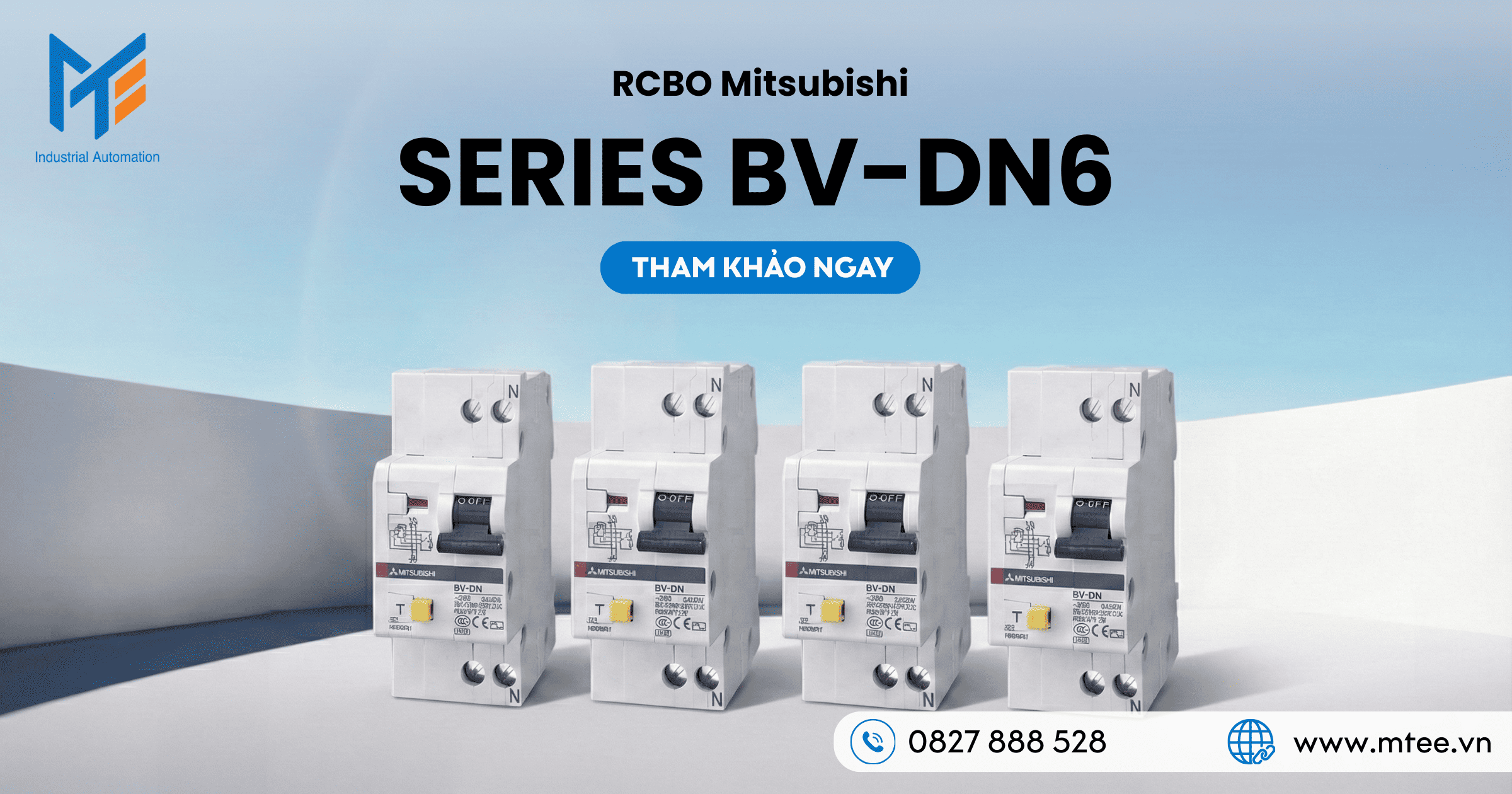 RCBO Mitsubishi BV-DN6