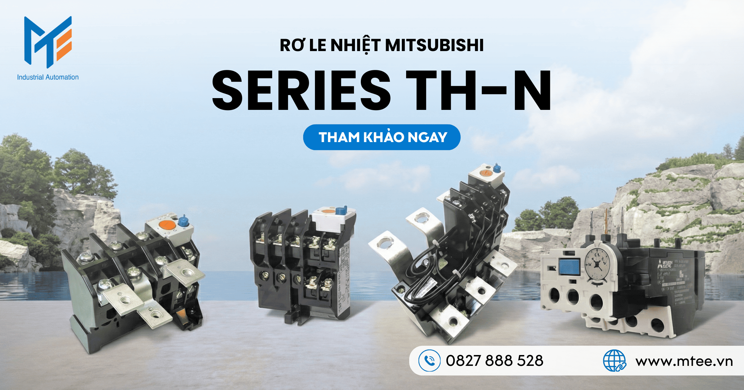 Rơ le nhiệt Mitsubishi dòng TH-N (Compact Series)