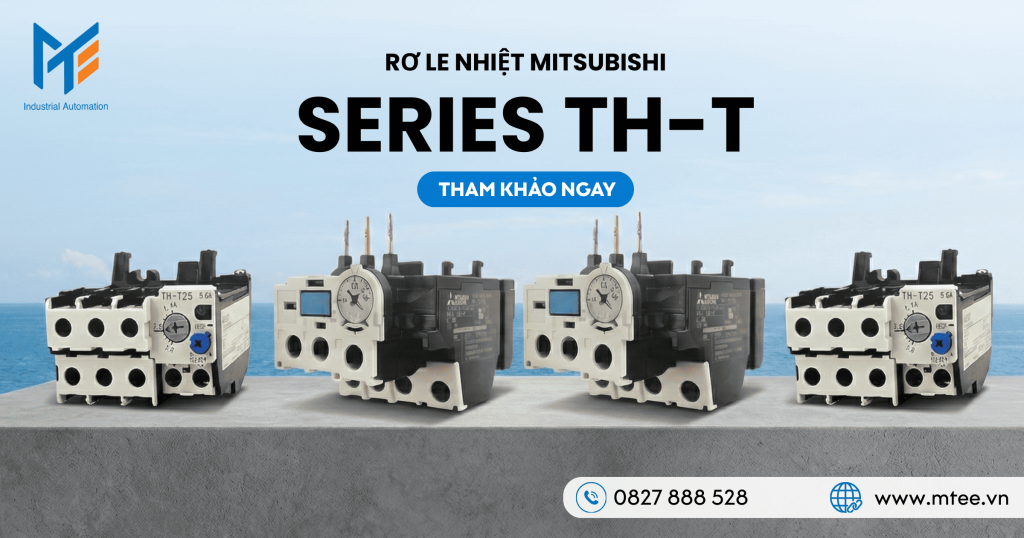 Rơ le nhiệt Mitsubishi dòng TH-T (Compact Series)