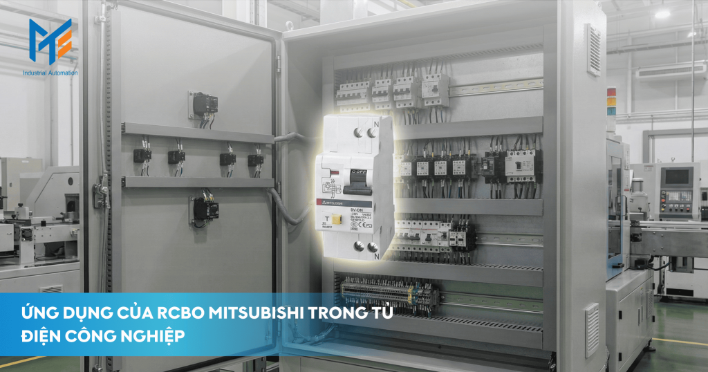 Các ứng dụng của RCBO Mitsubishi trong hệ thống tủ điện