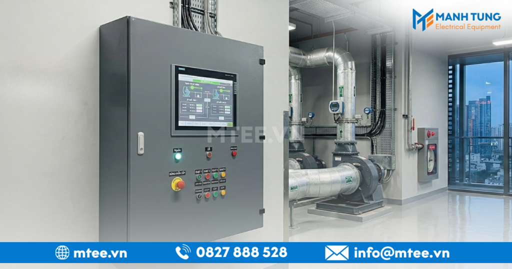 Cấu tạo và nguyên lý hoạt động của tủ điều khiển quạt tăng áp