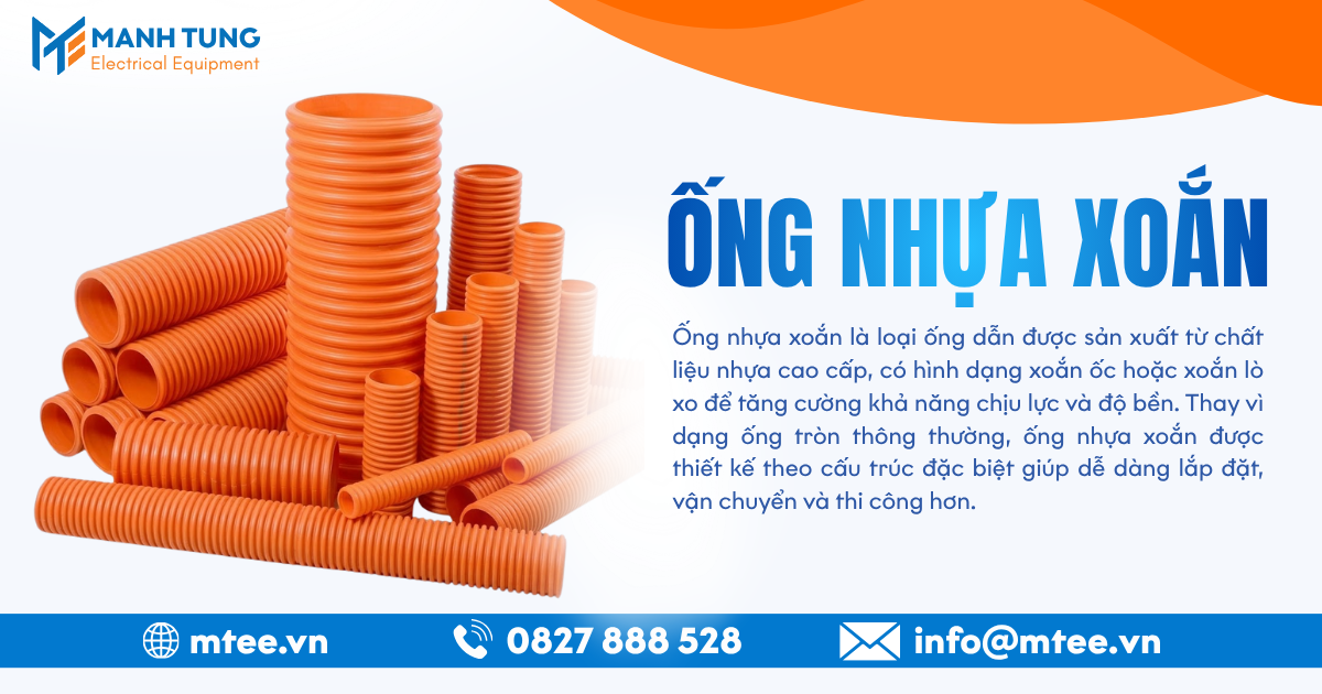 Ống nhựa xoắn là gì