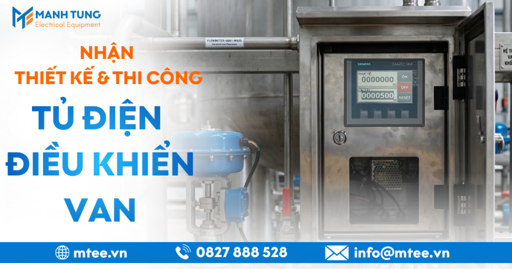 Thiết kế và thi công tủ điện điều khiển van