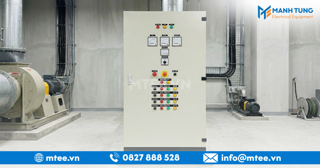 Tủ điều khiển quạt tăng áp