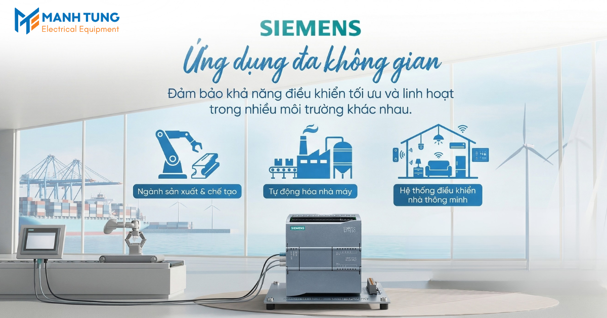 Ứng dụng của PLC Siemens