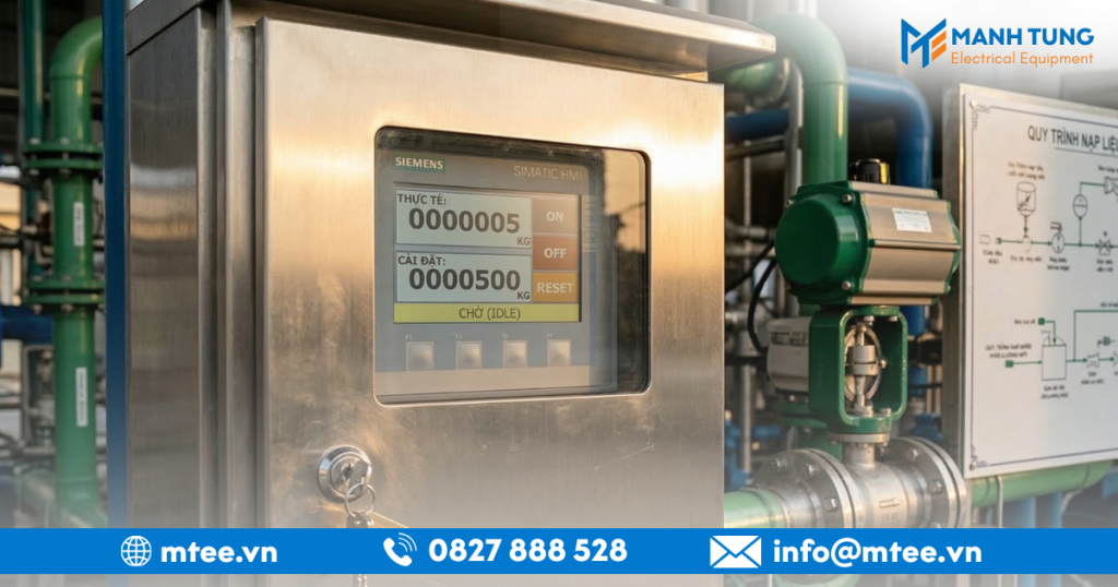 Ưu điểm của tủ điện điều khiển van