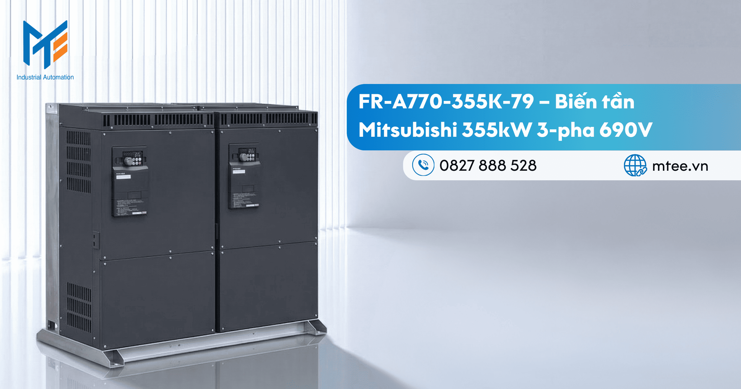 FR-A770-355K-79 – Biến tần Mitsubishi 355kW 3-pha 690V