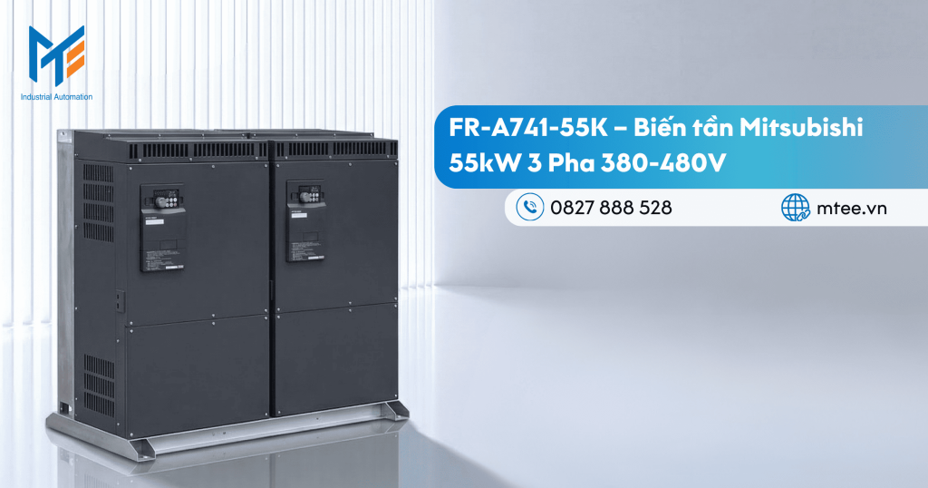 FR-A741-55K – Biến tần Mitsubishi 55kW 3 Pha 380-480V