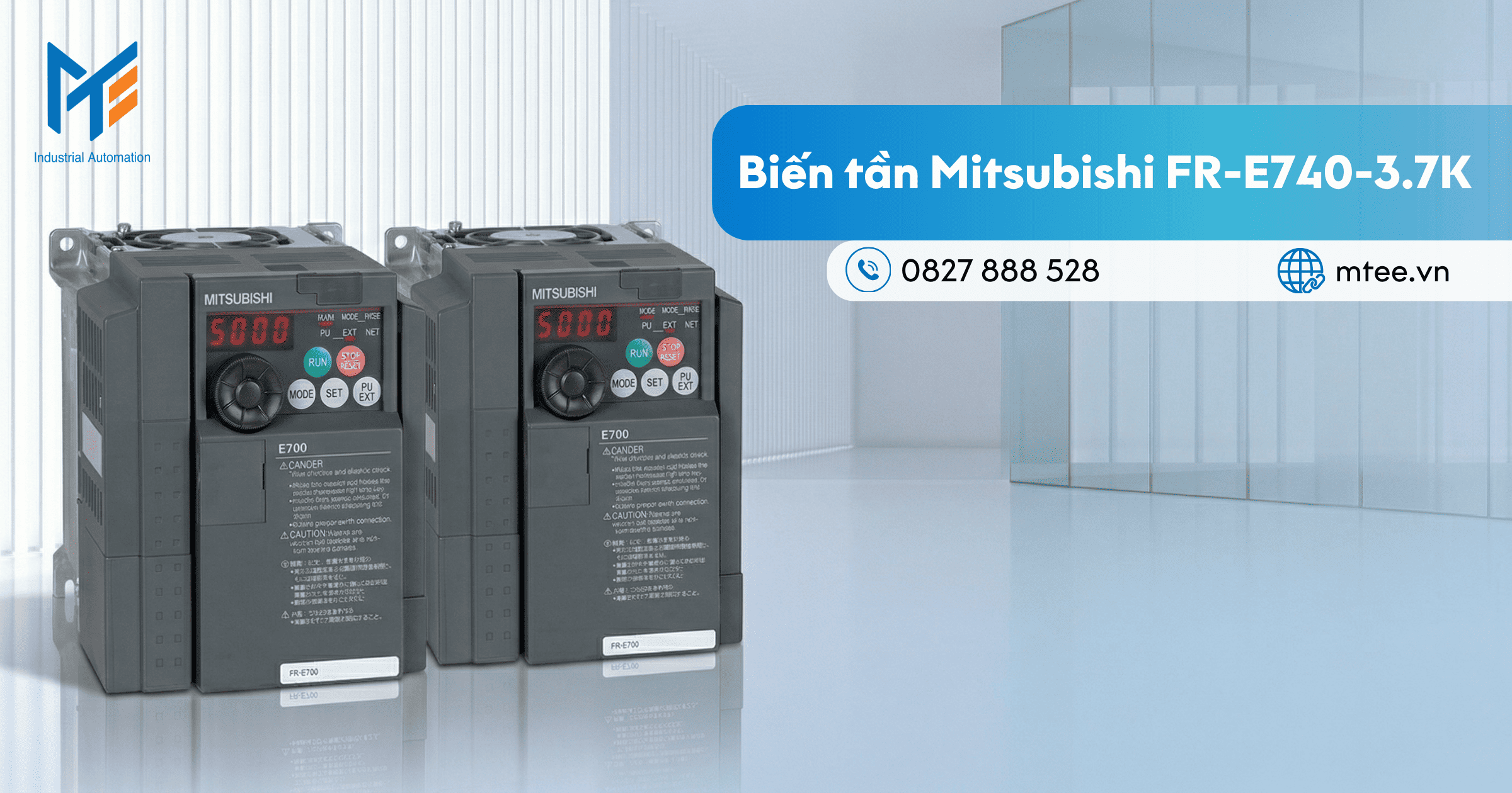 Biến tần Mitsubishi FR-E740-3.7K