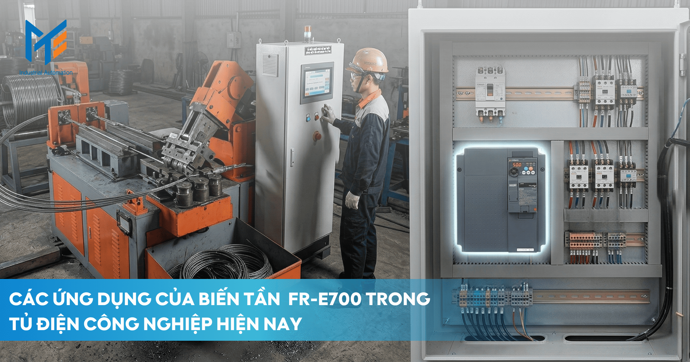 Các ứng dụng thực tế của Biến tần Mitsubishi FR-E700