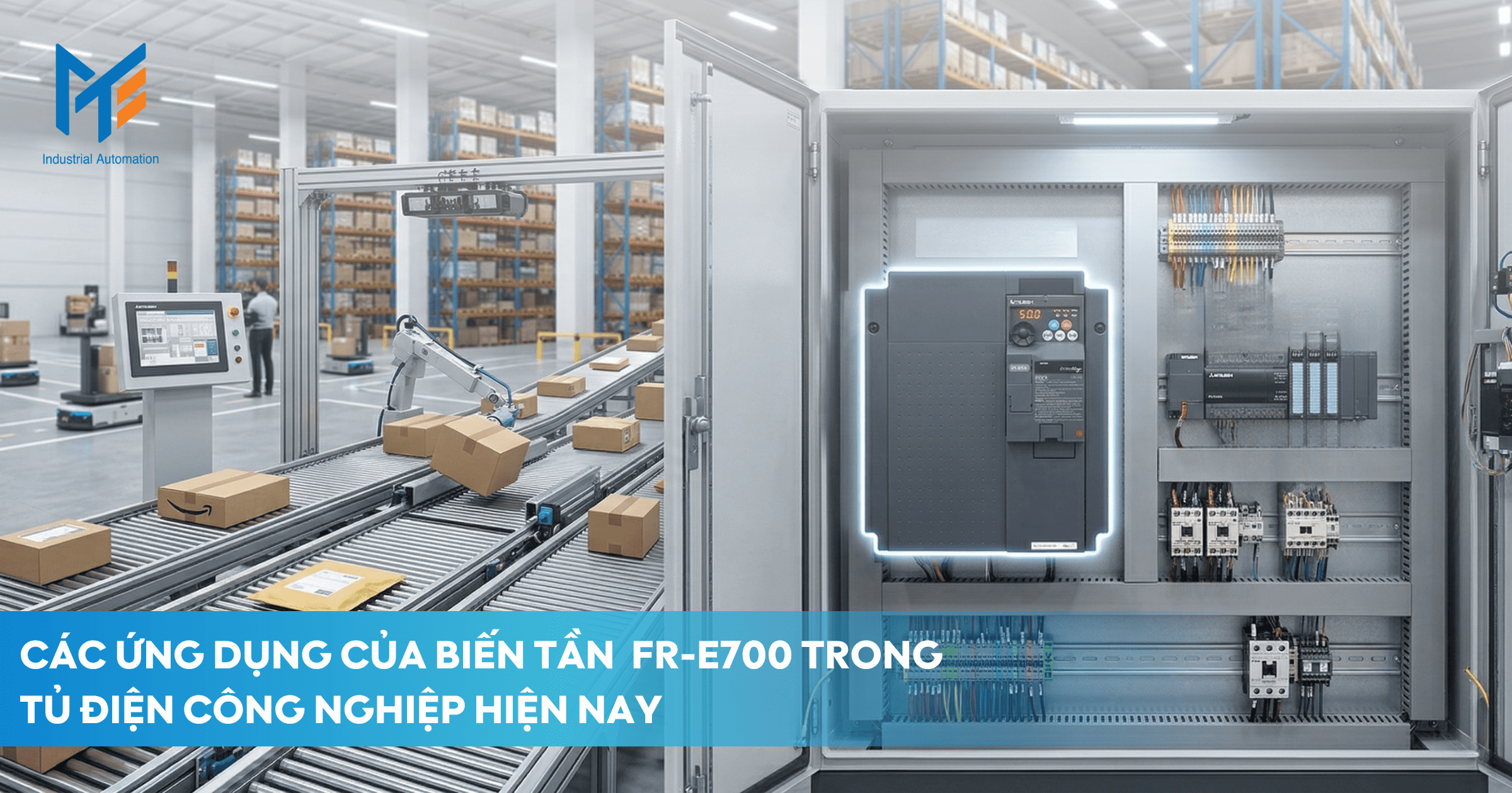 Các ứng dụng thực tế của Biến tần Mitsubishi FR-E700