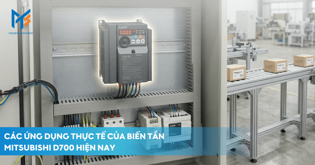 Các ứng dụng thực tế của Biến tần D700 hiện nay