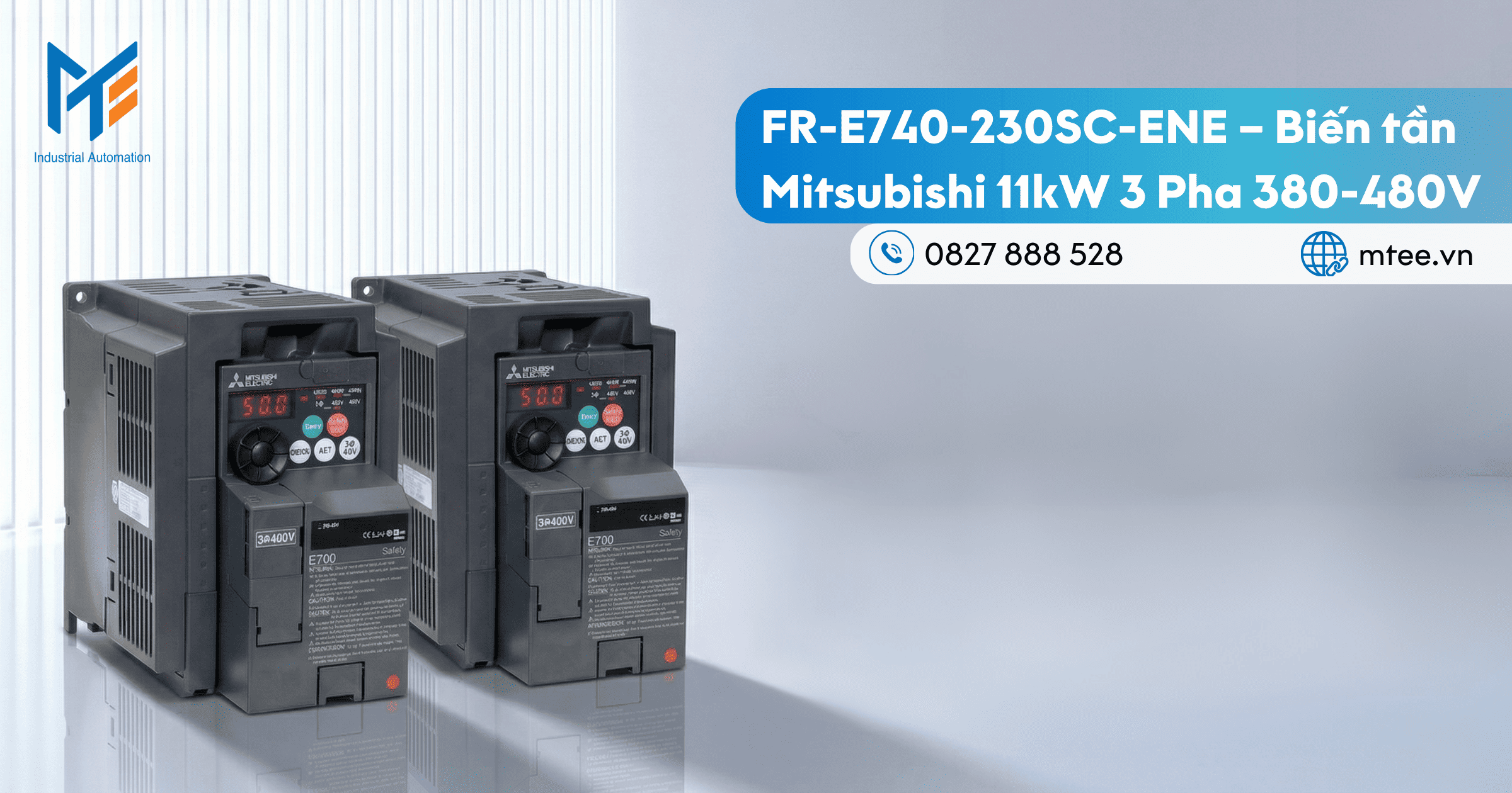 FR-E740-120SC-ENE – Biến tần Mitsubishi 5.5kW 3 Pha 380-480V