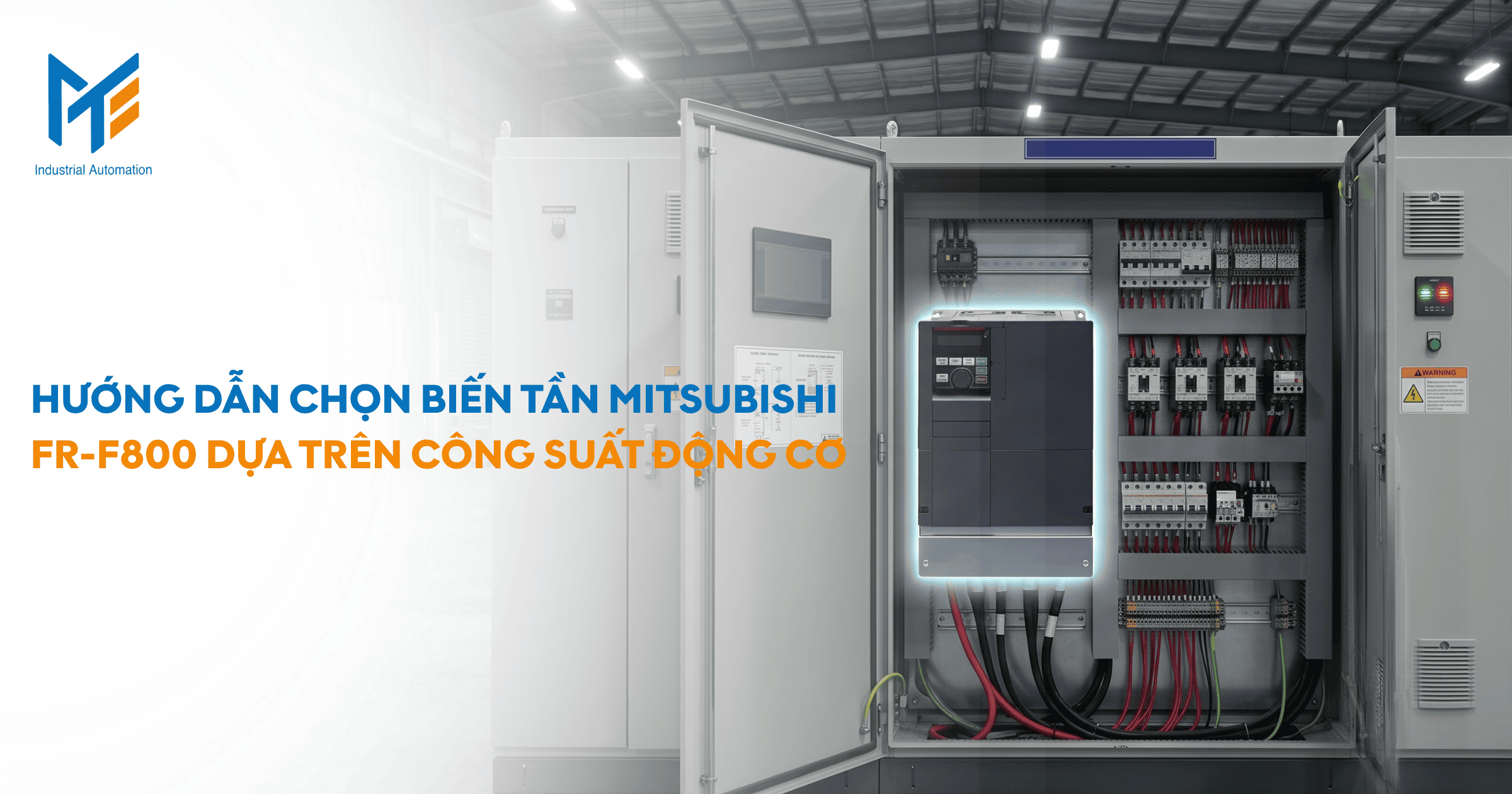 Hướng dẫn chọn Biến tần Mitsubishi FR-F800 dựa trên công suất động cơ