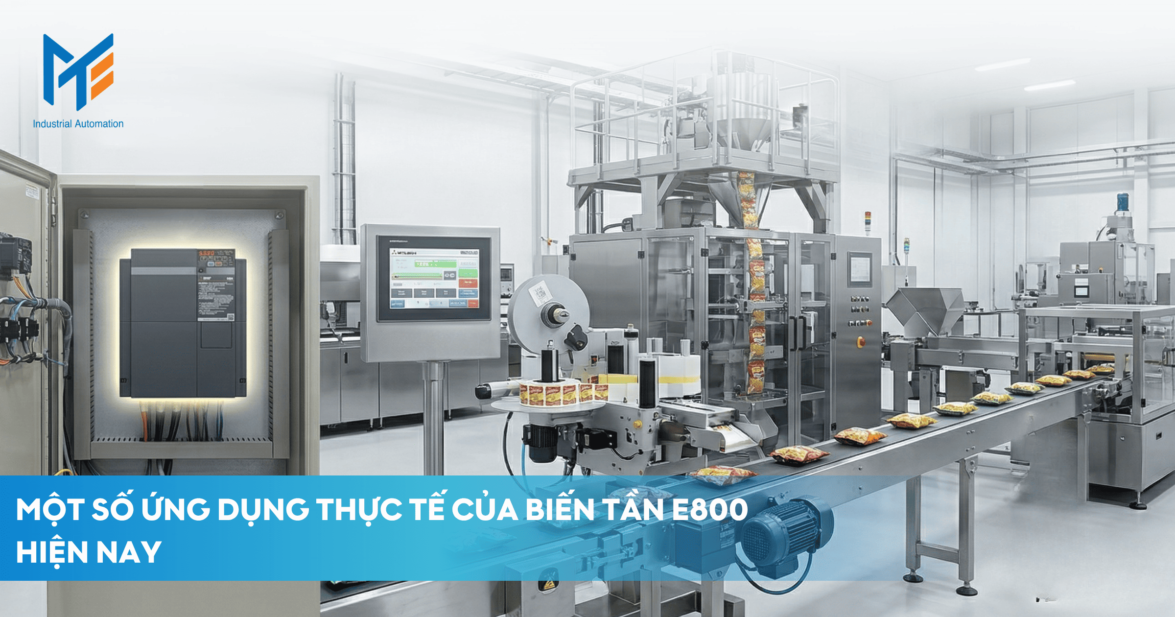 Một số ứng dụng thực tế của Biến tần E800 hiện nay