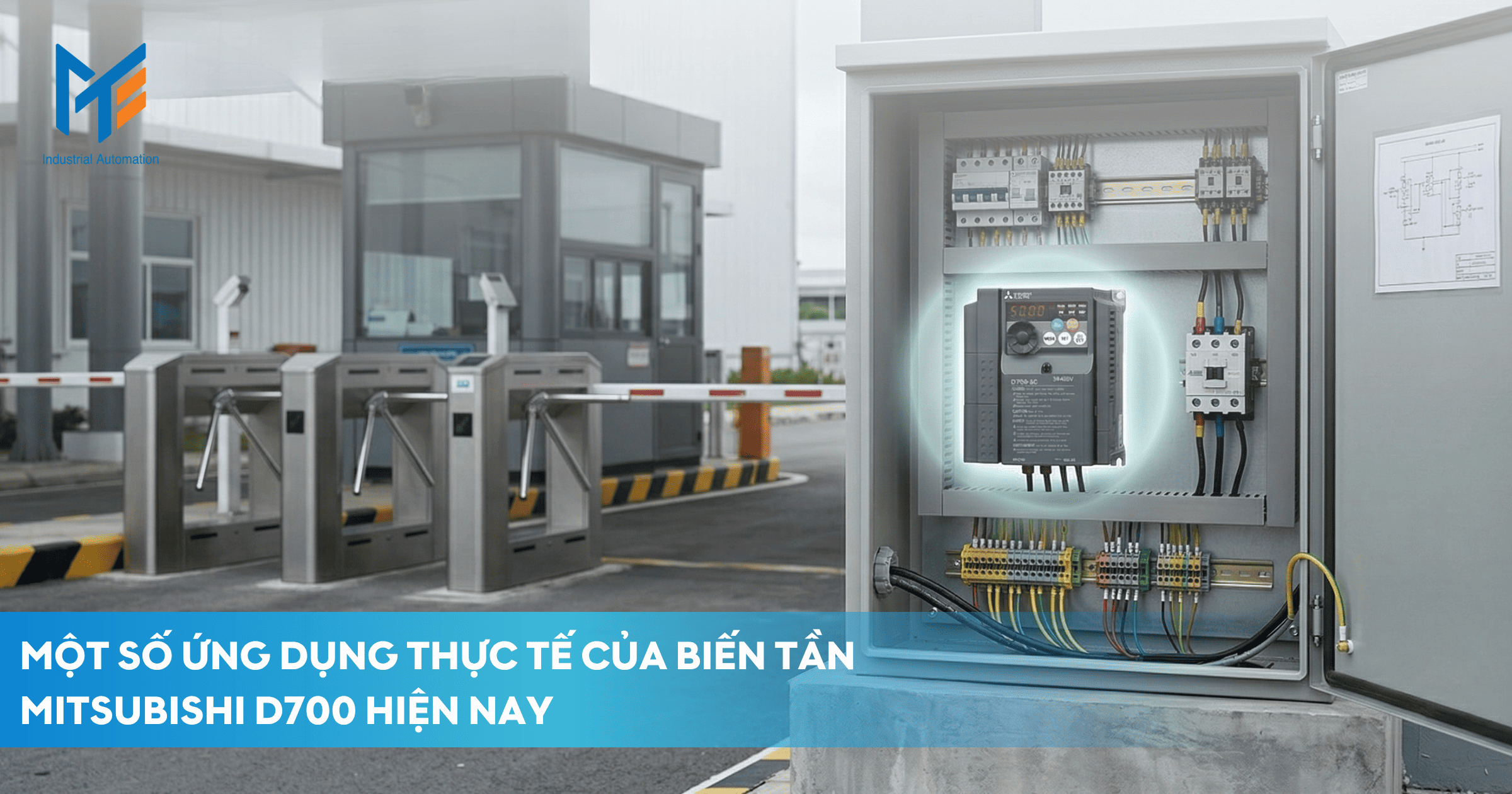 Một số ứng dụng thực tế của Biến tần D700 hiện nay