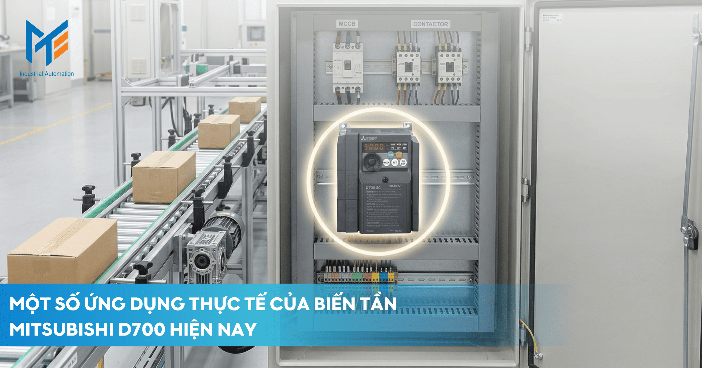 Một số ứng dụng thực tế của Biến tần D700 hiện nay