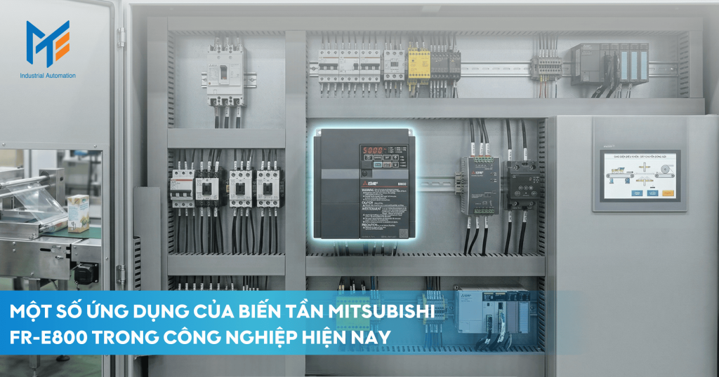 Một số ứng dụng của biến tần FR-E800 trong công nghiệp hiện nay