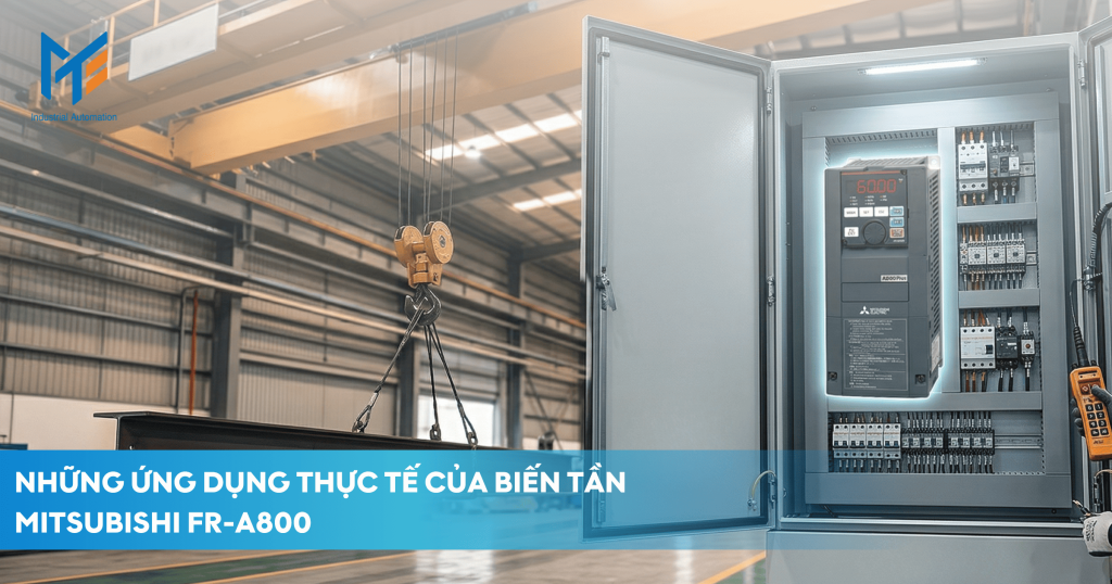 Những ứng dụng thực tế của Biến tần FR-A800